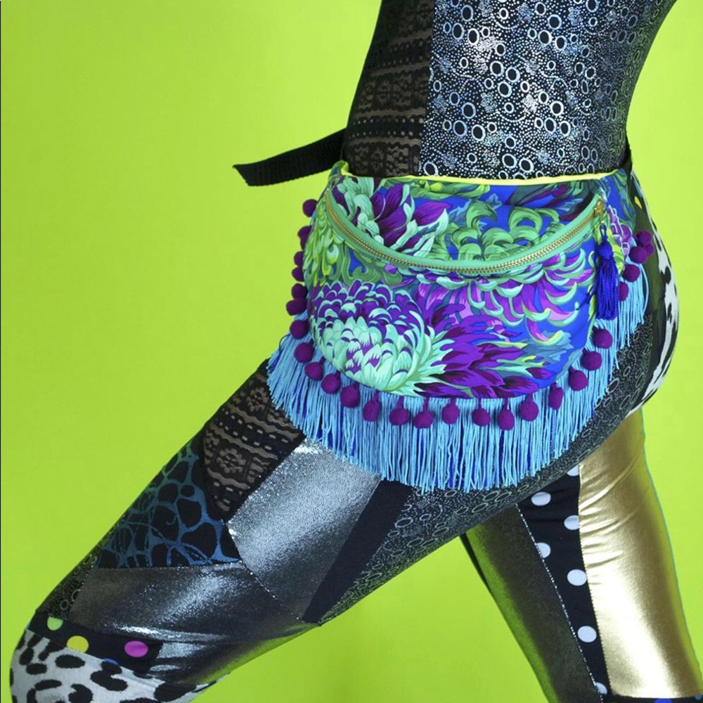 Beksie Boutique Fringe Bumbag Fannypack